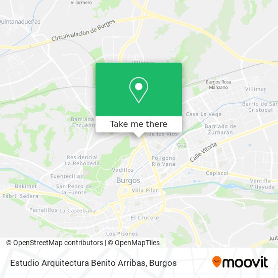 Estudio Arquitectura Benito Arribas map