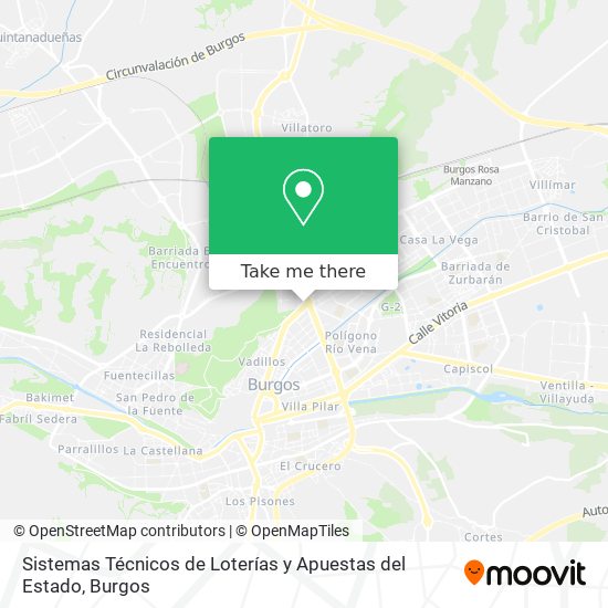 Sistemas Técnicos de Loterías y Apuestas del Estado map