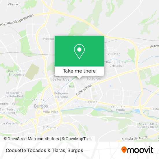 Coquette Tocados & Tiaras map