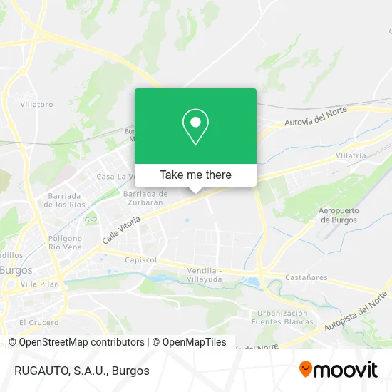 RUGAUTO, S.A.U. map