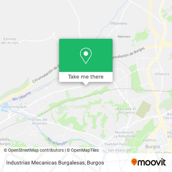 Industrias Mecanicas Burgalesas map