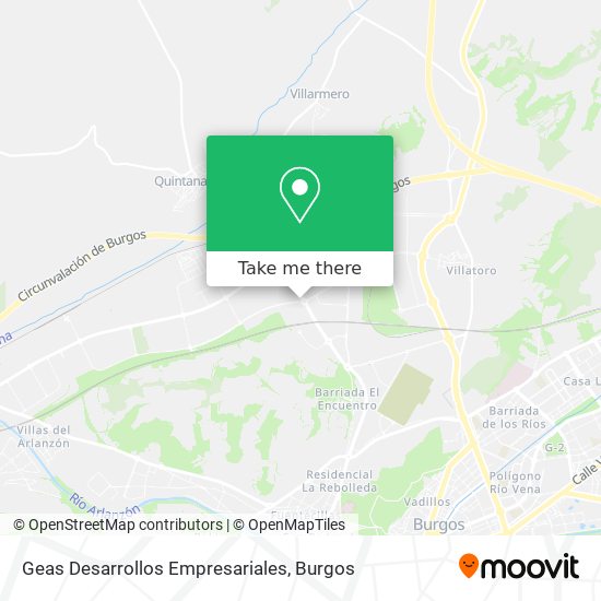 Geas Desarrollos Empresariales map