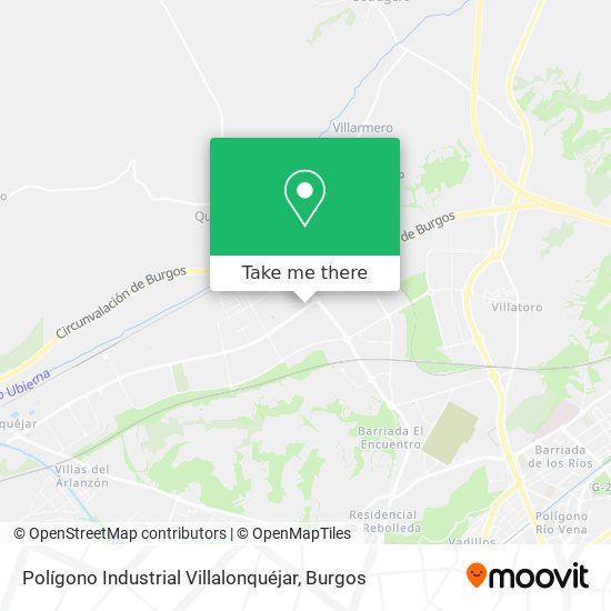 Polígono Industrial Villalonquéjar map