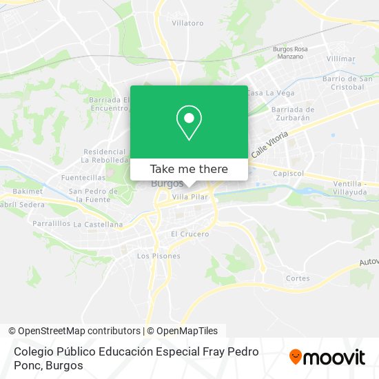 Colegio Público Educación Especial Fray Pedro Ponc map