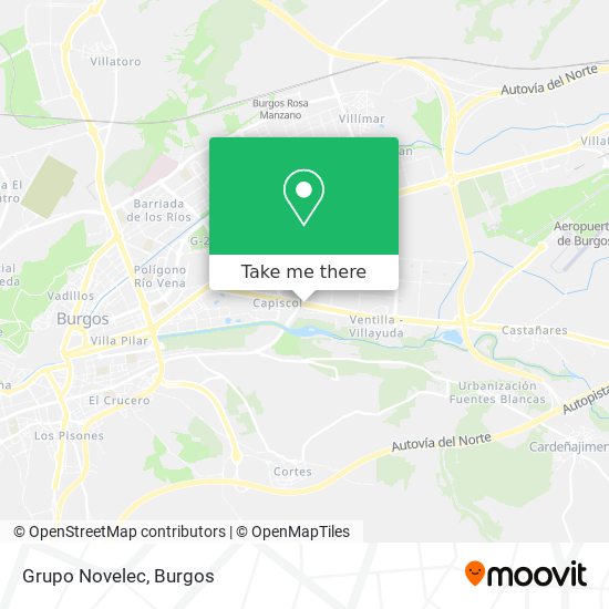 Grupo Novelec map