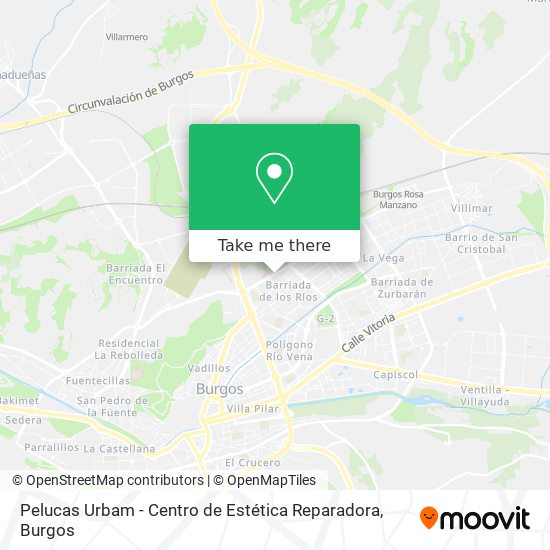 Pelucas Urbam - Centro de Estética Reparadora map