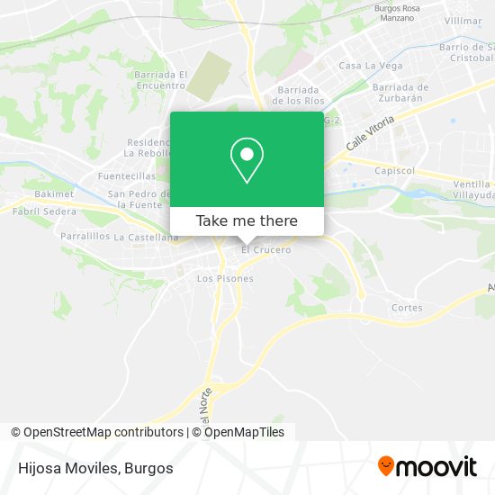 Hijosa Moviles map