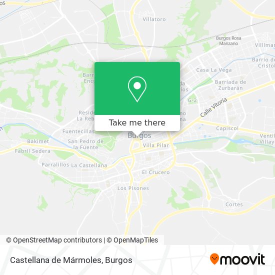 Castellana de Mármoles map