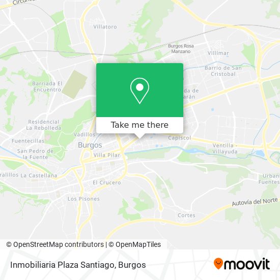 mapa Inmobiliaria Plaza Santiago