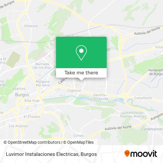 mapa Luvimor Instalaciones Electricas