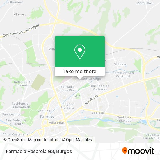 Farmacia Pasarela G3 map