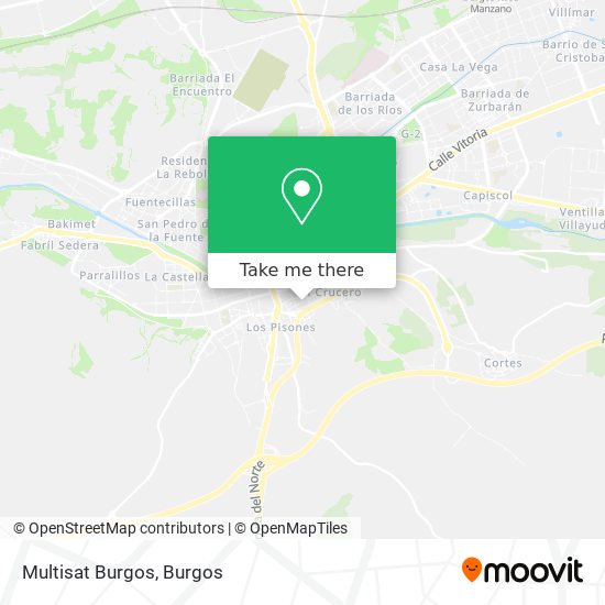 Multisat Burgos map
