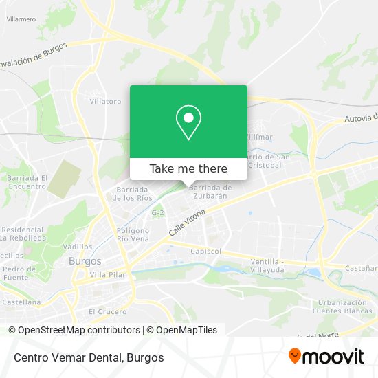 mapa Centro Vemar Dental