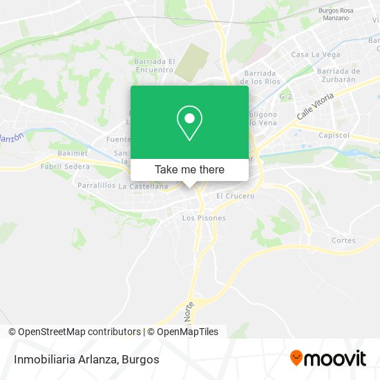 Inmobiliaria Arlanza map