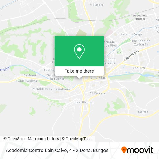 Academia Centro Lain Calvo, 4 - 2 Dcha map