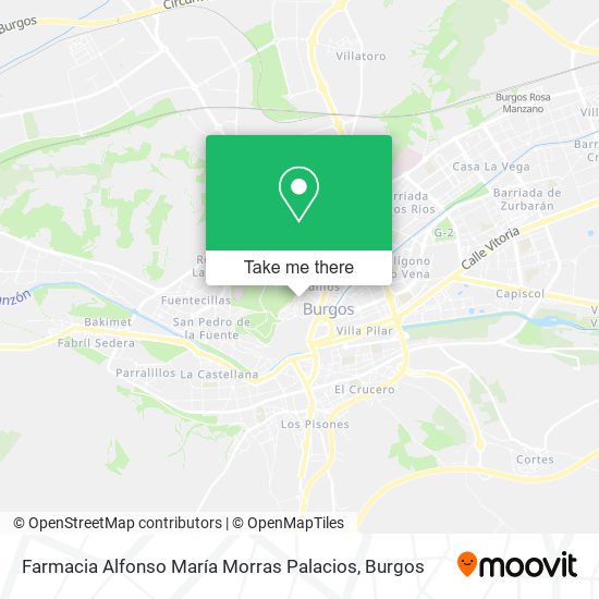 Farmacia Alfonso María Morras Palacios map