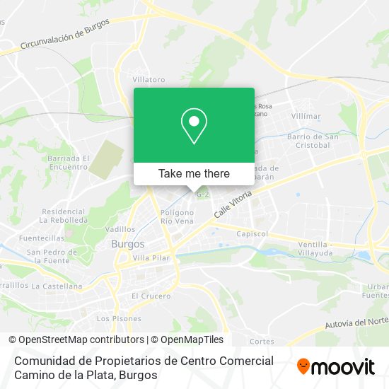 Comunidad de Propietarios de Centro Comercial Camino de la Plata map