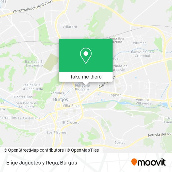 Elige Juguetes y Rega map