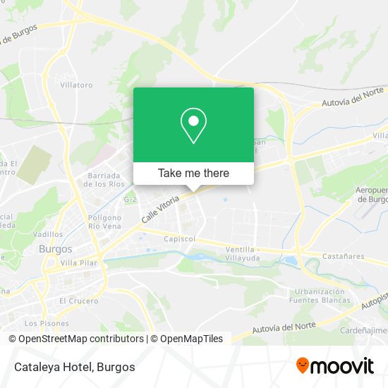 Cataleya Hotel map