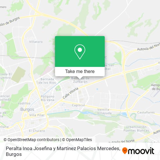 Peralta Inoa Josefina y Martinez Palacios Mercedes map