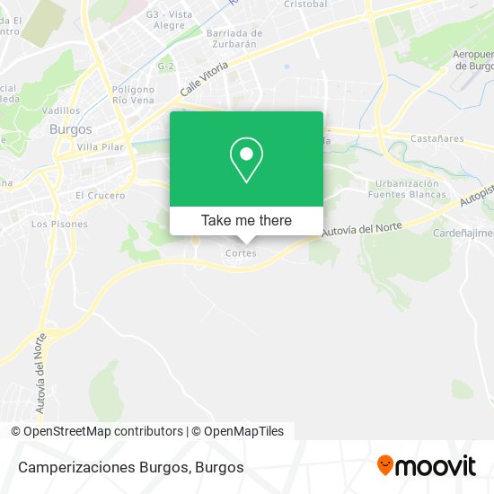 Camperizaciones Burgos map