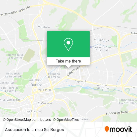 Asociacion Islamica Su map