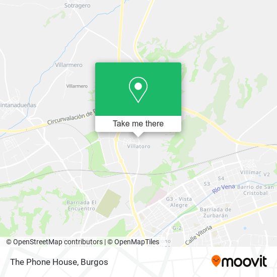 The Phone House map