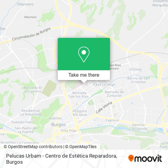 Pelucas Urbam - Centro de Estética Reparadora map