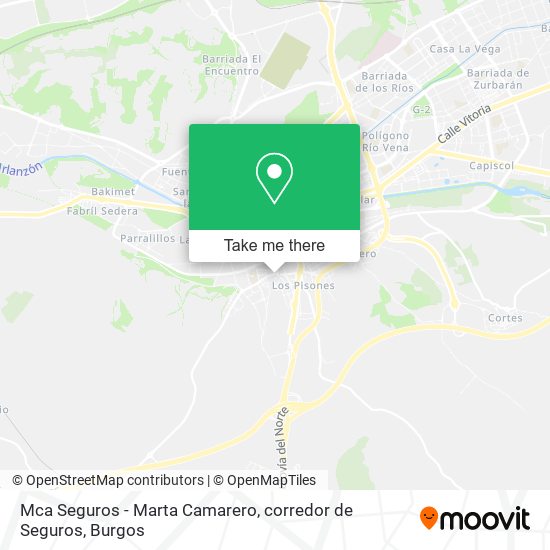 Mca Seguros - Marta Camarero, corredor de Seguros map