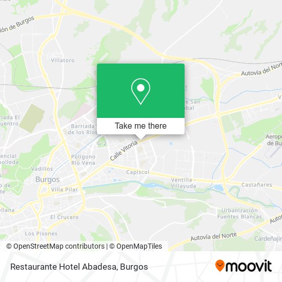 mapa Restaurante Hotel Abadesa