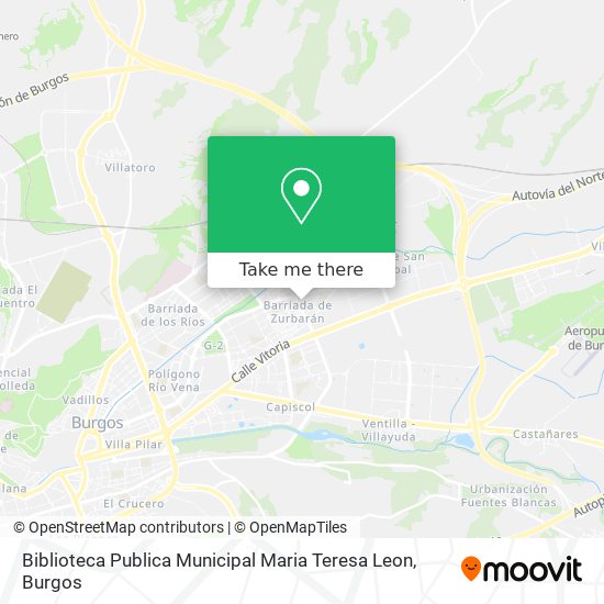 Biblioteca Publica Municipal Maria Teresa Leon map