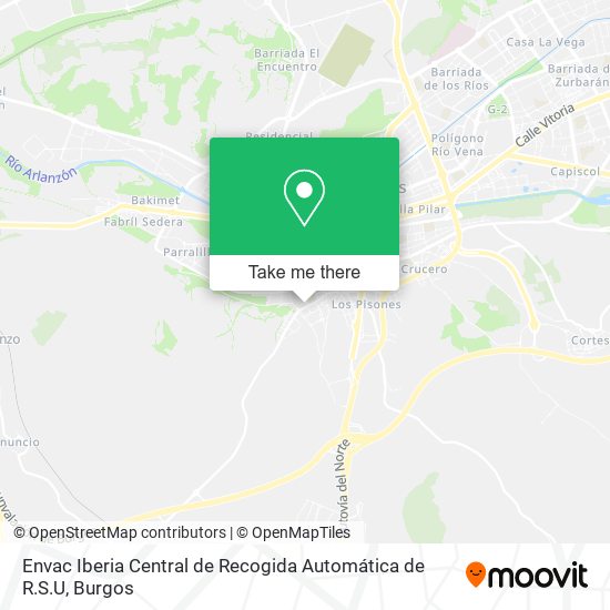 Envac Iberia Central de Recogida Automática de R.S.U map