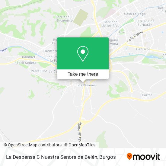 La Despensa C Nuestra Senora de Belén map