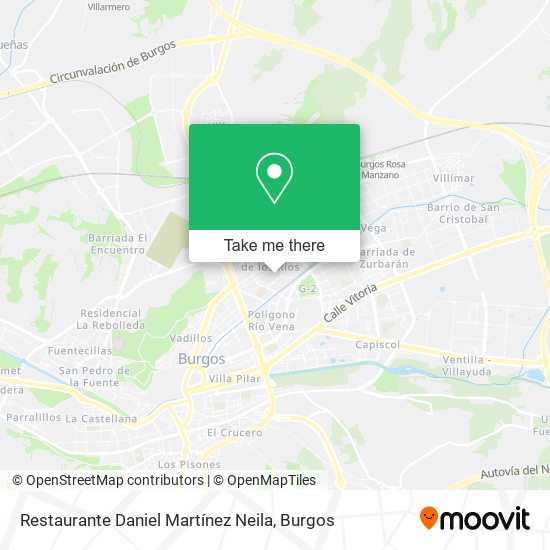 Restaurante Daniel Martínez Neila map