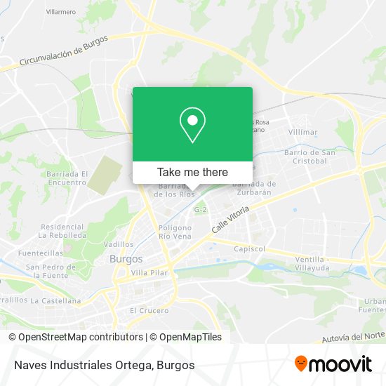 Naves Industriales Ortega map
