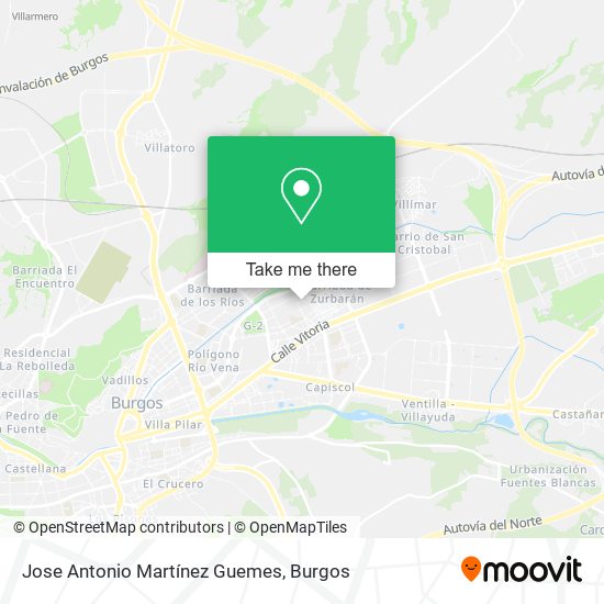 Jose Antonio Martínez Guemes map