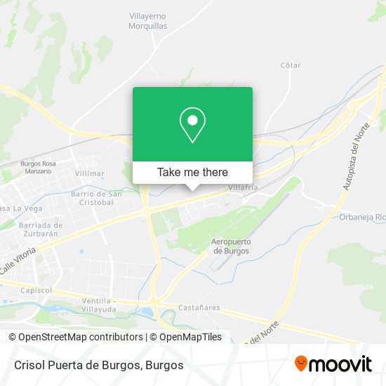 Crisol Puerta de Burgos map
