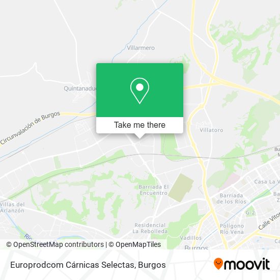 Europrodcom Cárnicas Selectas map