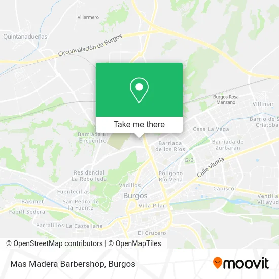Mas Madera Barbershop map