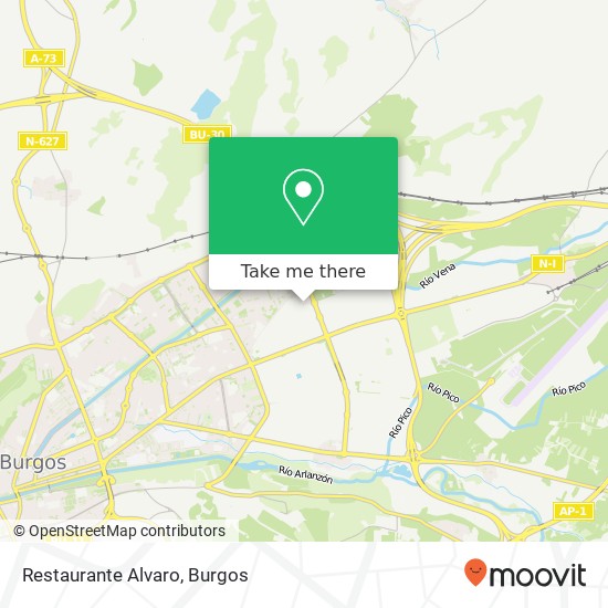 Restaurante Alvaro map