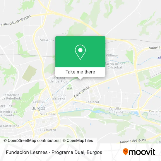 Fundacion Lesmes - Programa Dual map