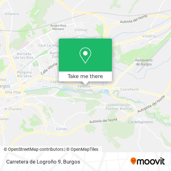 mapa Carretera de Logroño 9