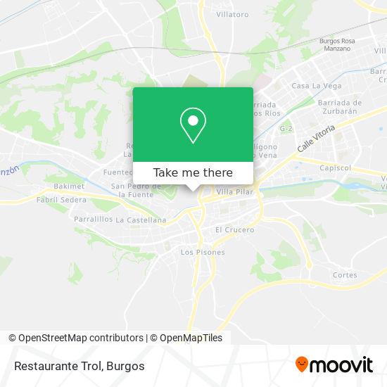 Restaurante Trol map