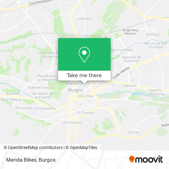 Merida Bikes map