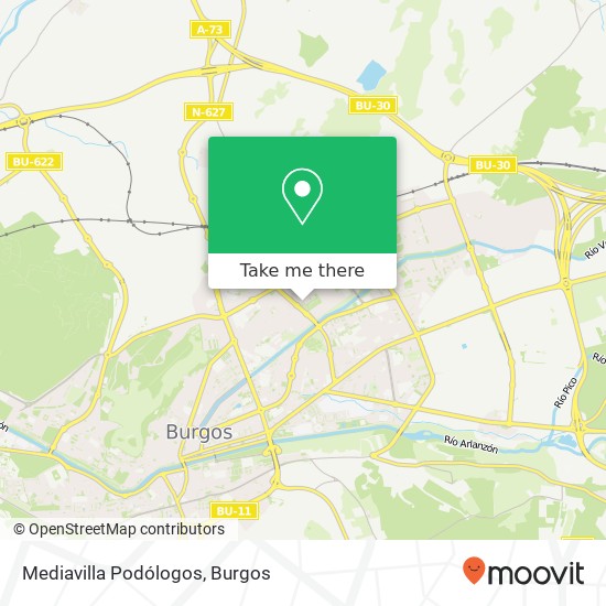 Mediavilla Podólogos map