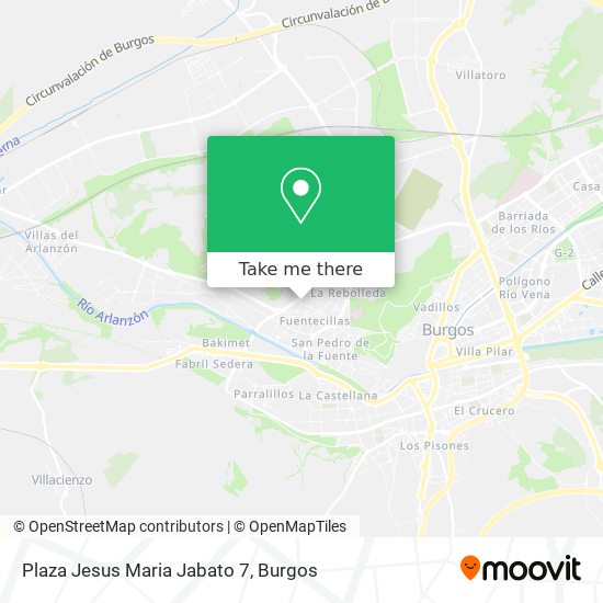 Plaza Jesus Maria Jabato 7 map