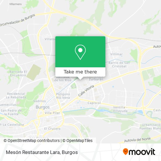 Mesón Restaurante Lara map