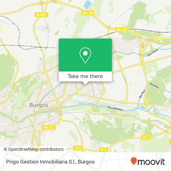 Prigo Gestion Inmobiliaria S.l. map