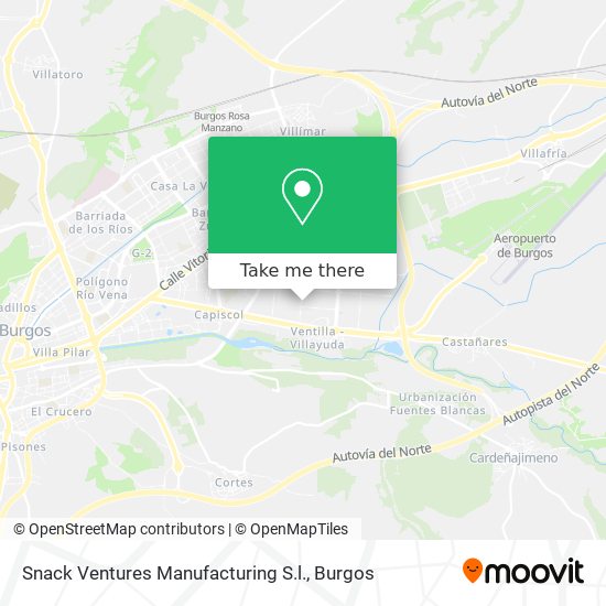 Snack Ventures Manufacturing S.l. map