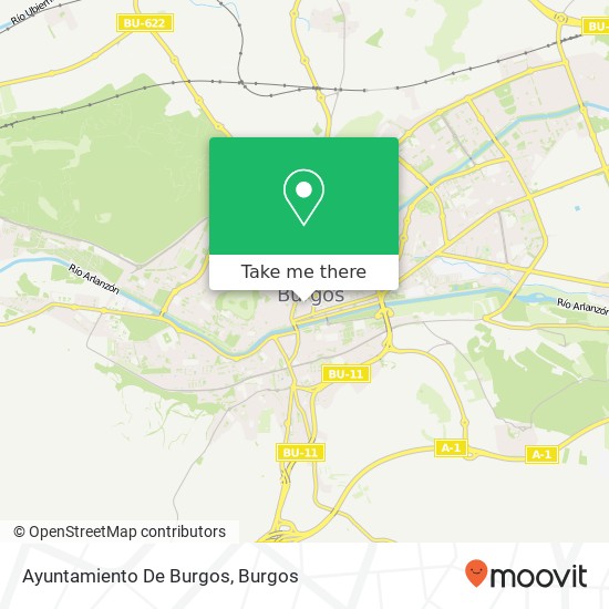 mapa Ayuntamiento De Burgos